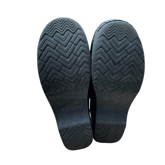 Dansko‎ Black Leather Upper Professional Clog Size: 39 (8.5-9) - Picture 4 of 9